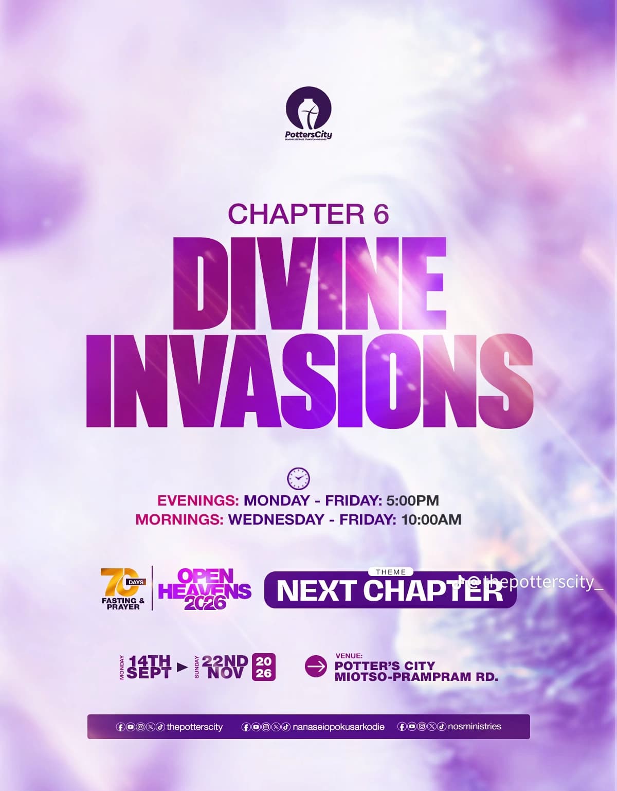 Open Heavens 2026 - 70Days of Fasting & Prayer photo 1