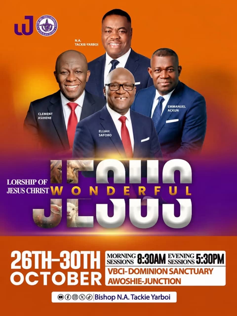 Lordship of Jesus Christ: Wonderful Jesus