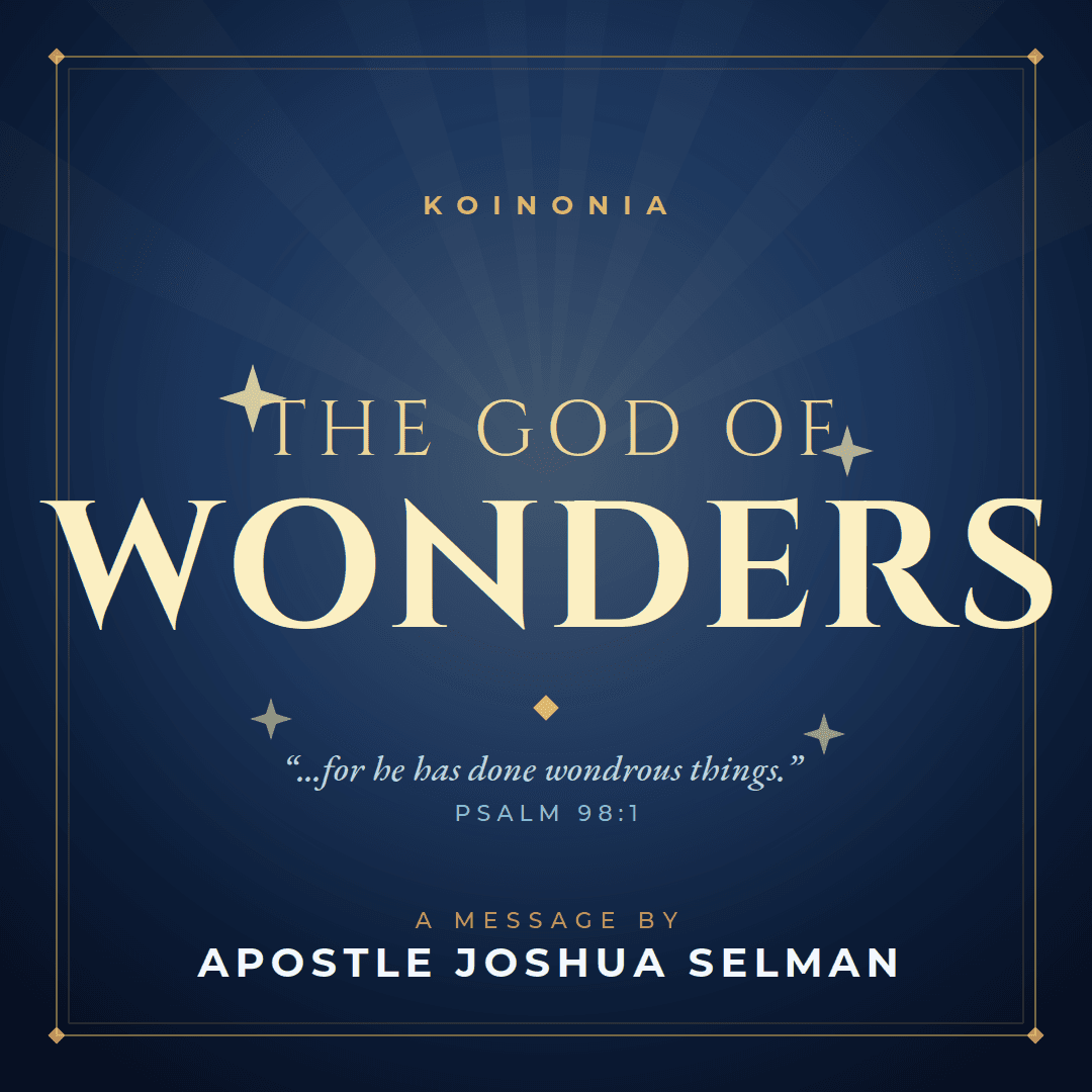 The God of Wonders